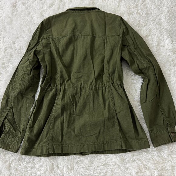 Like New✨ GAP Army Green Utility Jacket Size XS - Picture 11 of 12